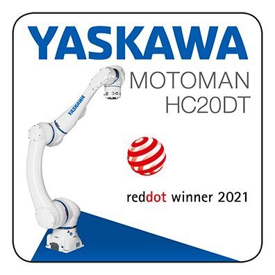 Le cobot MOTOMAN HC20DT remporte le prix Red Dot pour la qualité de sa conception